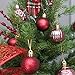 XmasExp 34ct Christmas Ball Ornaments Shatterproof Christmas Ornaments Set Decorations for Xmas Tree Balls(1.57''/40mm, Burgandy)