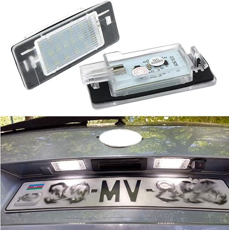 vectra c number plate bulb