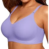 COCOMARTS Jelly Bras for Women No Underwire Push Up Seamless Supportive Plunge Bra Full Coverage Comfortable Bralettes