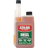 STA-BIL Diesel Fuel Stabilizer, 32 oz | Treats 320 gallons. Keeps diesel fuel fresh up to 12 months and helps prevent sludge and water buildup.