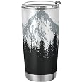 Xigua 17oz Stainless Steel Tumbler With Handle & Straw – Double Wall Vacuum Insulated Travel Mug, Keeps Drinks Hot/Cold For Hours
