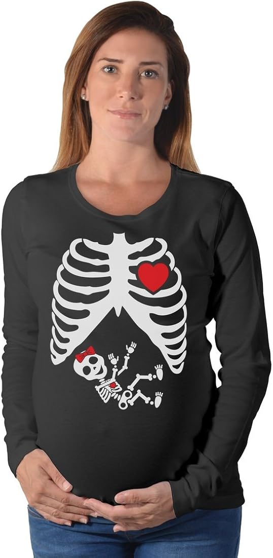 pregnant skeleton costume with baby