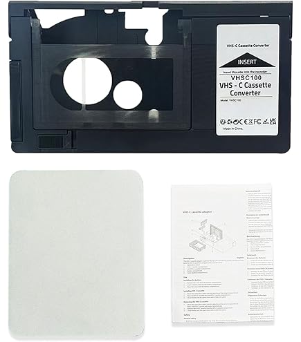 Amazon.com: 原裝原廠密封My Needle Store 卡式錄影帶轉接器適用於SVHS