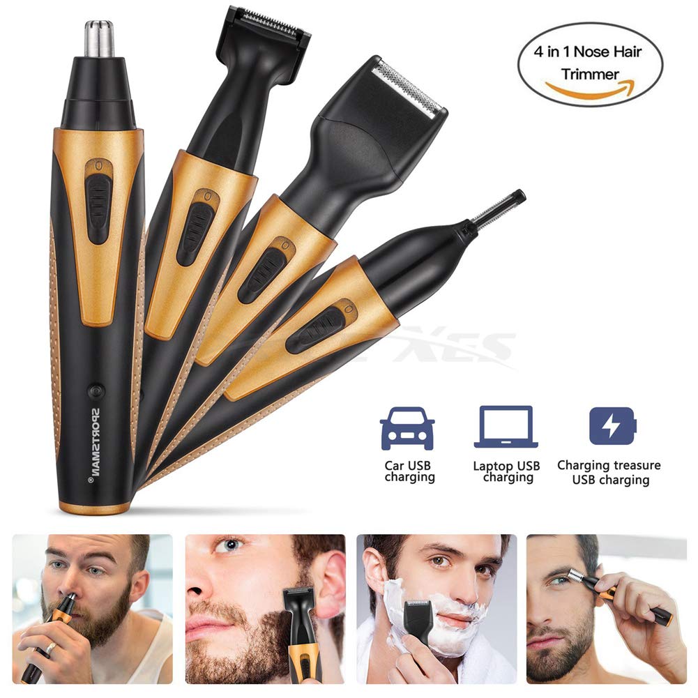 rotary nose hair trimmer