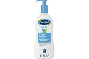 Cetaphil Baby Eczema Soothing Lotion, Colloidal Oatmeal, Paraben Free, Hypoallergenic, Dry Skin, 10 Fluid Ounce