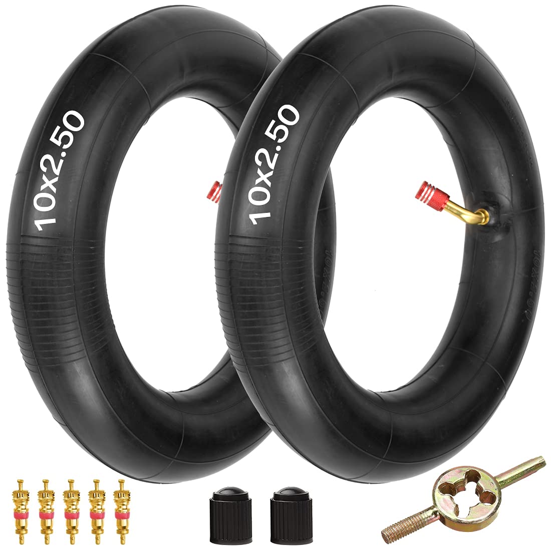 FVRITO 10x2.50/2.75 10 Inch Inner Tube for Smart