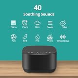 Magicteam Sleep Sound Machine with 40 Sounds, Memory & 32 Volume Levels view 2