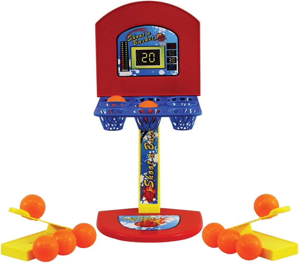 Shoot a Basket Tic Tac Toe Basketball Shooting Game for Kids