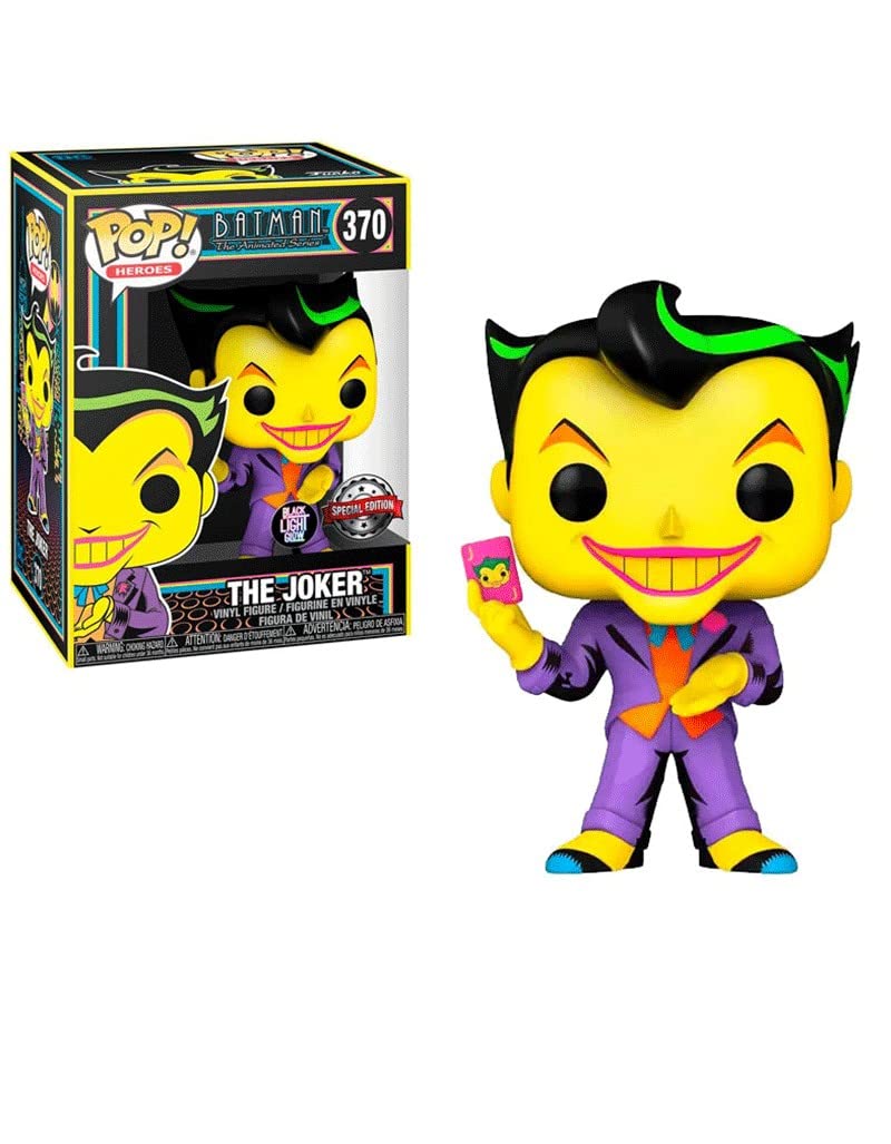 POP! Heroes Batman 370 The Animated Series - The Joker Blacklight Special Edition