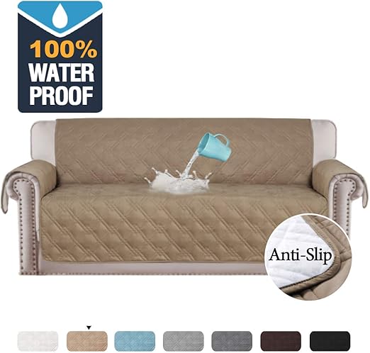 Amazon Com 100 Waterproof Sofa Cover For Pets Couch Covers For