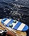 ZUP DoMore Board - Nautical Pattern All-in-One Wakeboard, Wakesurf Board, Kneeboard and Water Skis!
