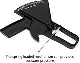 QWORK Skinfold Caliper 0-80mm Body Fat Measuring Tool Slim Guide view 4