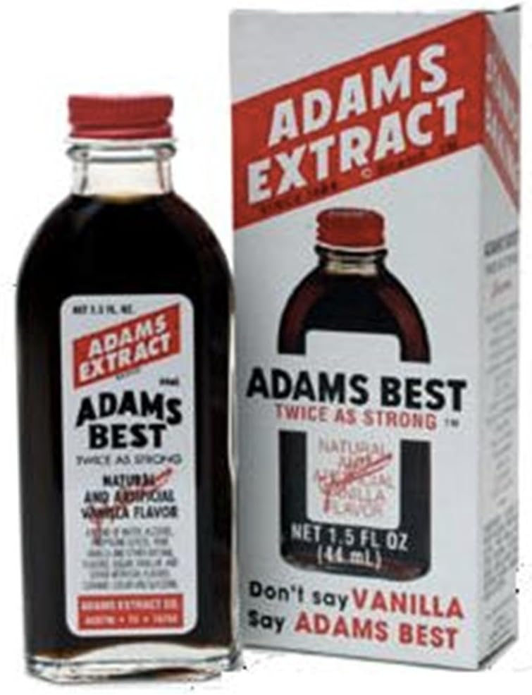 Adams Extract ~ 1.5 oz bottle (Adams Best Vanilla)