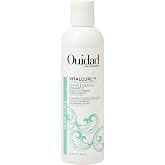 Ouidad VitalCurl+ Clear &amp; Gentle Shampoo for Spiral Curls &ndash; Nourishing, Sulfate-Free Cleanser, Balances Curly Hair's pH to Retain Moisture, Elasticity, and Bounce, Silicone &amp; Mineral Oil Free