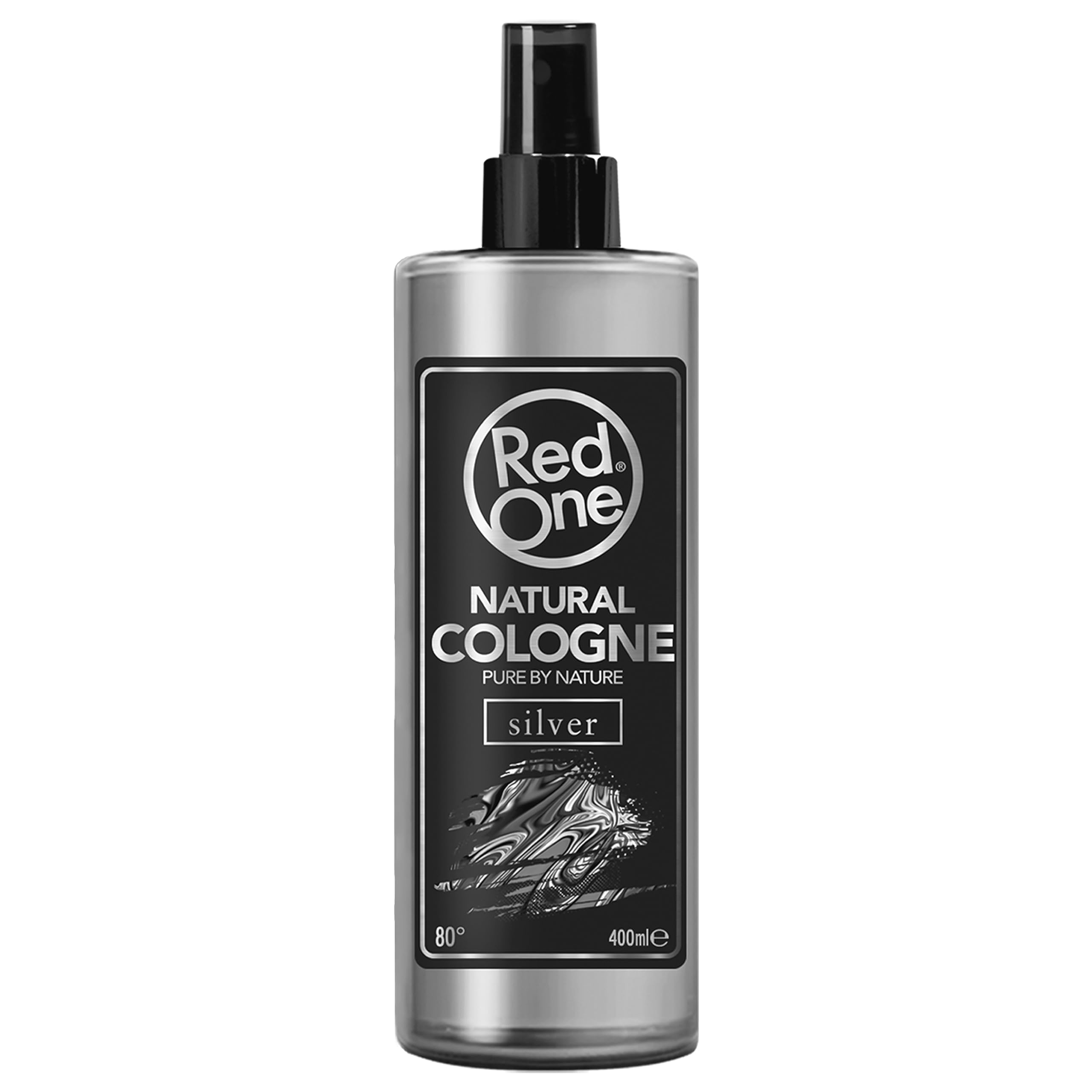 Redone Aftershave Natural Barber Spray Cologne Silver 400ml | Long-lasting fragrance | Premium Grooming Product