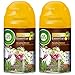 Air Wick Life Scents Automatic Air Freshener Spray Refill, Paradise Retreat with Coconut, Almond Blossom & Cherry Scent, 6.17 oz (Pack of 2)
