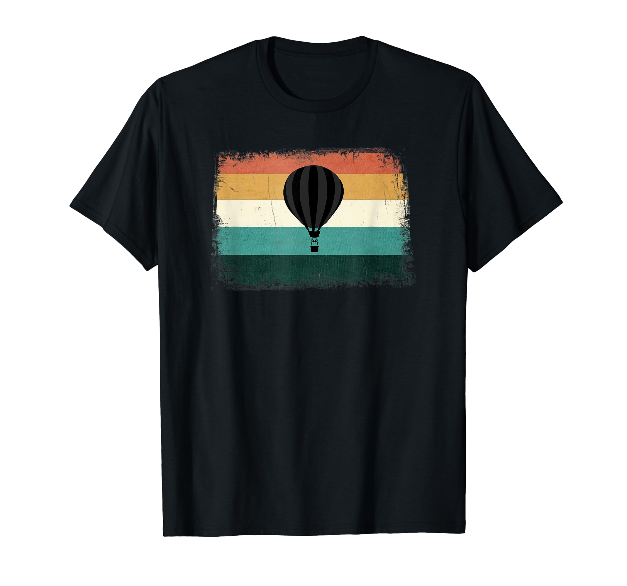 Retro Hot Air Balloon - Cool Sunset Ballooning Lovers T-Shirt