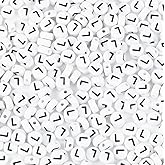300PCS Letter Beads Acrylic Alphabet Beads White Round Letter L for Jewelry Bracelet Necklace Friendship 4X7mm