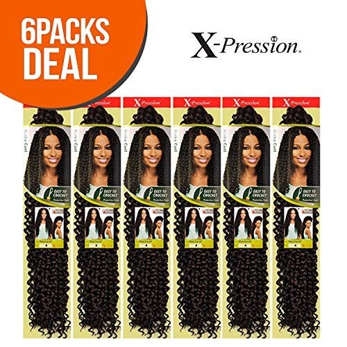 Outre Synthetic Hair Crochet Braids X-Pression Braid Kinky Curl 24