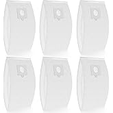 6 Pack 53292 Sears Style Q/C HEPA Cloth Vacuum Bags for Kenmore Canister 5055, 50557, 50558, 53291, 21814, 81214,BC3005, BC70