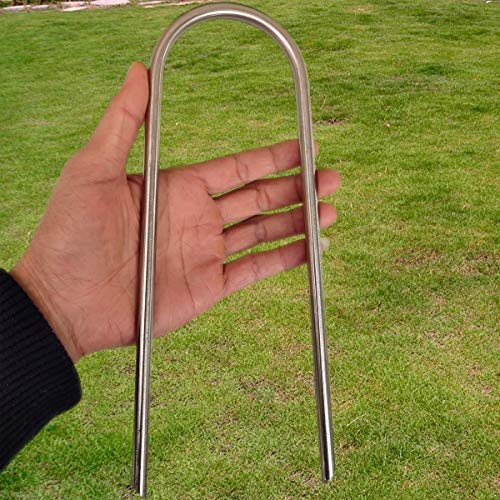 BareFour Trampolines Wind Stakes Heavy Duty Steel Ground Anchor U