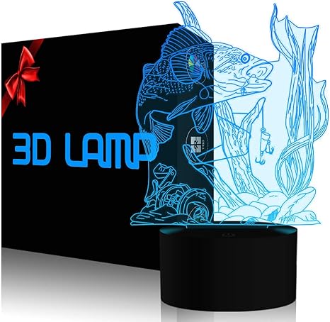 fish table lamp