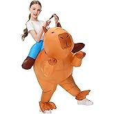 XYJKIDSES Inflatable Capybara Costume Kids,Kids Blow Up Costumes Halloween Costumes Boys Girls Funny Ride on Animal Costume for Cosplay Party