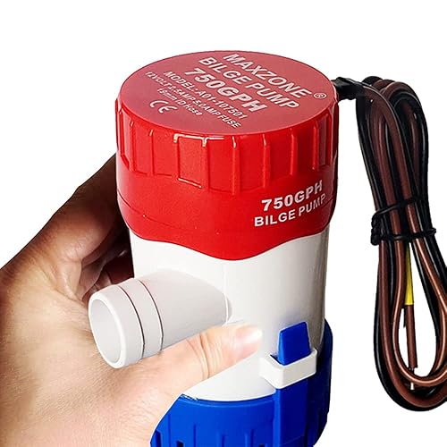 Boat Pump 12v 1100gph Automatic Submersible/Non-Automatic Marine Electric Bilge Pump Submersible Boat Bilge Water Pump For Ponds Pools Spas Silent Boat Caravan Rv Submersible I1770616981 12v Water Pump