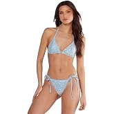 Nasty Gal Sequin Triangle Bikini Set