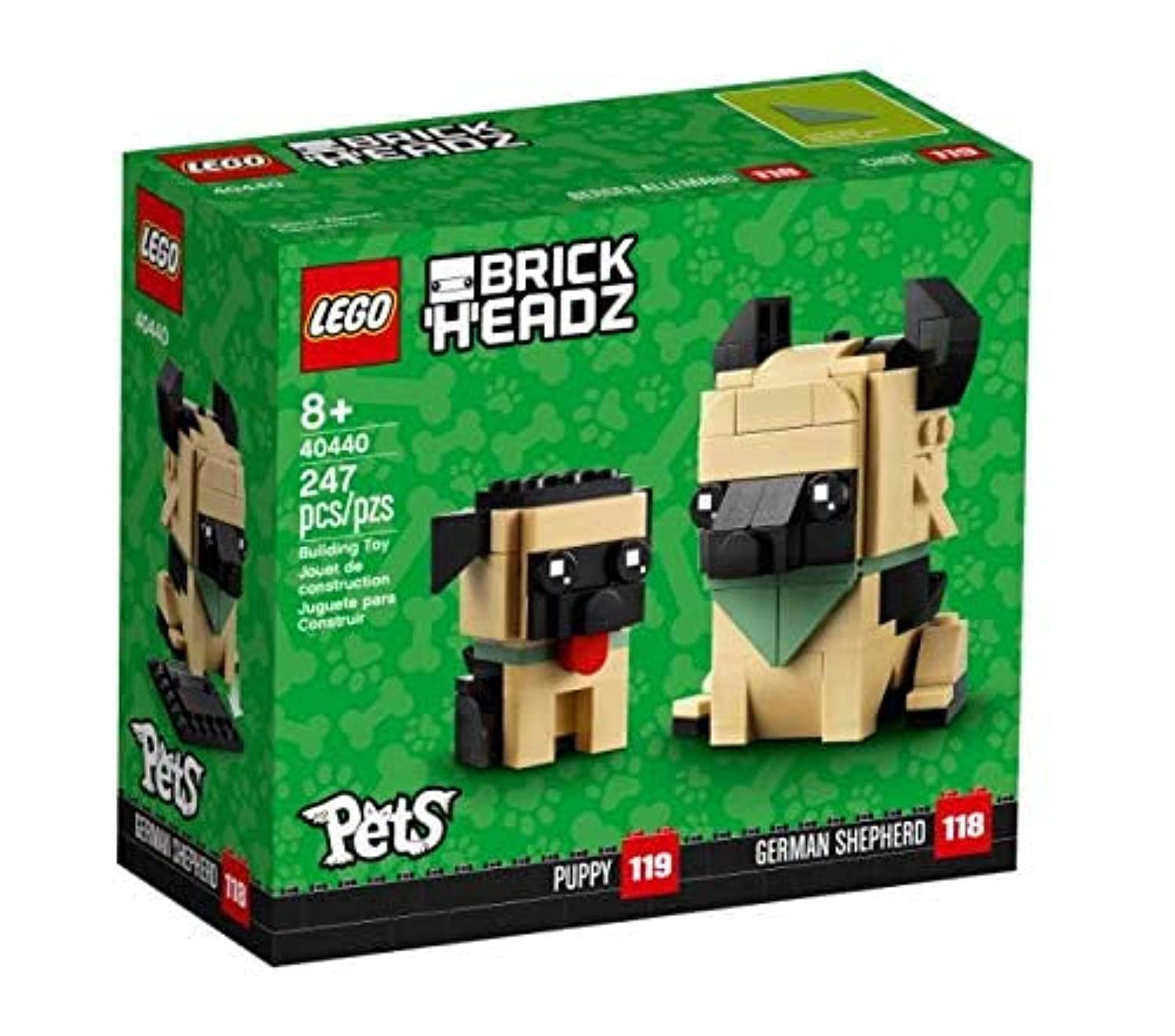 LEGO Brickheadz Puppy & German Shepherd Set 40440