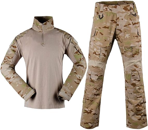 Amazon Co Jp サバゲー メンズ 迷彩服 G3 上下セット防撥水 通気 吸汗 耐摩耗 ミリタリーtシャツ Tduシャツ ロングパンツ 自衛隊 迷彩 タクティカル 戦闘服 サバゲー装備 狩猟 仮装 真人cs 服 ファッション小物