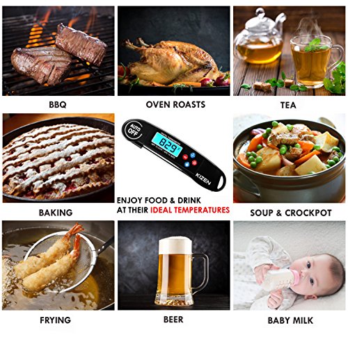 Kizen-Digital-Meat-Cooking-Thermometer-Instant-Read-Talking-Back-Light-Collapsible-Probe-Auto-off-Comes-in-Premium-Gift-Box-with-eCookbook-For-Food-Kitchen-BBQ-Grill Kizen-Digital-Meat-Cooking-Thermometer-Instant-Read-Talking-Back-Light-Collapsible-Probe-Auto-off-Comes-in-Premium-Gift-Box-with-eCookbook-For-Food-Kitchen-BBQ-Grill