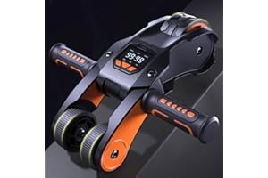 Nosader Ab roller, intelligent display core muscle Ab training and exercise equipment, home fitness wheel, abdominal exercise roller core exercise, ab roller with elbow support