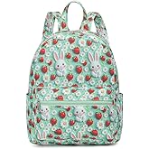 YiXiamo Cute 13 inch mini pack bag backpack for grils children and adult (3D-Rabbit)