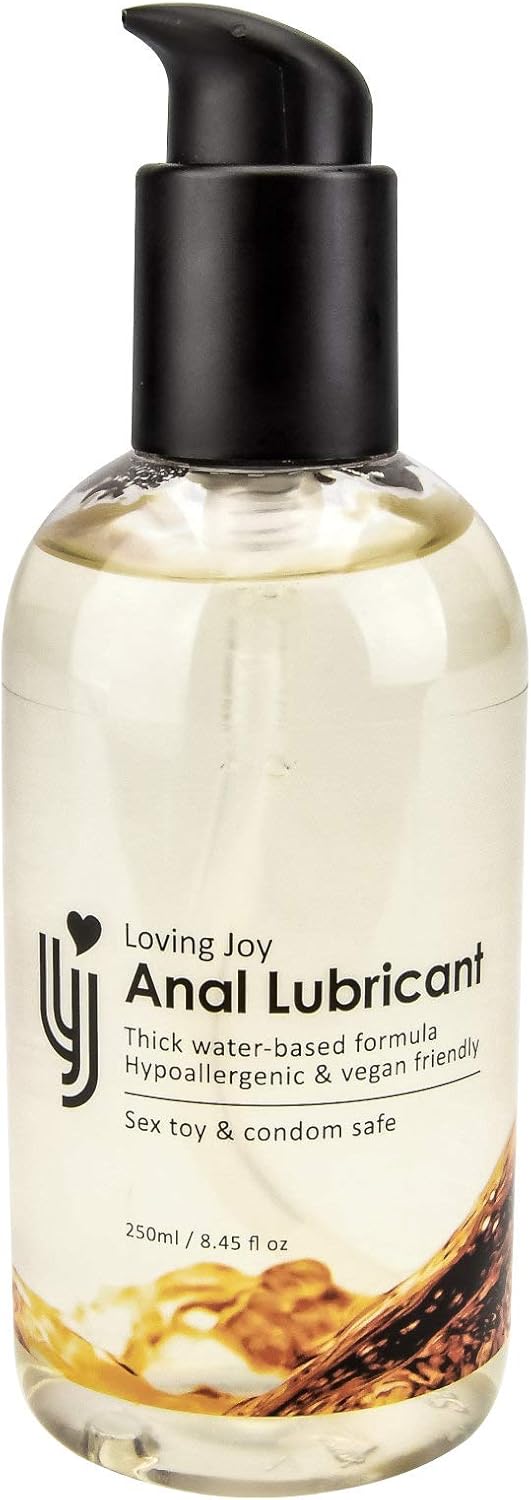 Loving Joy Anal Lubricant, Anal Ease Lubricant Gel, Extra Thick Lubricant Gel, Anal Lube, Thick Water-Based Formula