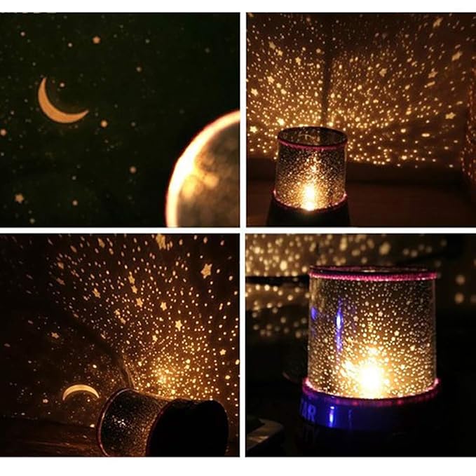 Eclairage Spécial Rose Veilleuse Projecteur Ciel étoilé