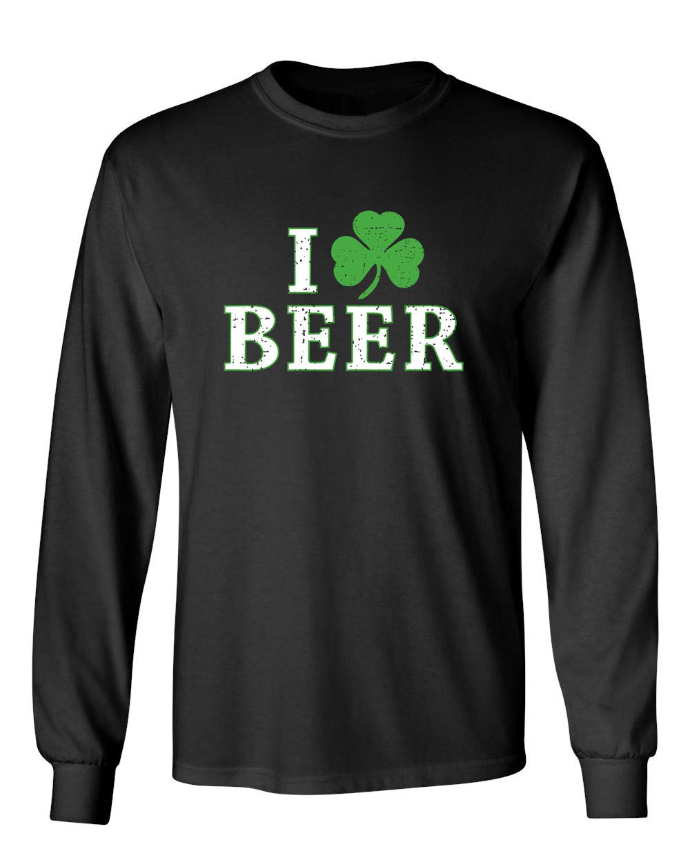 I Clover Beer St Patrick S Day Saint Irish Pats Sarcastic Funny T Shirt