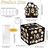 Aisszhao Happy Birthday Money Box Black Gold Pull Surprise Gift view 2