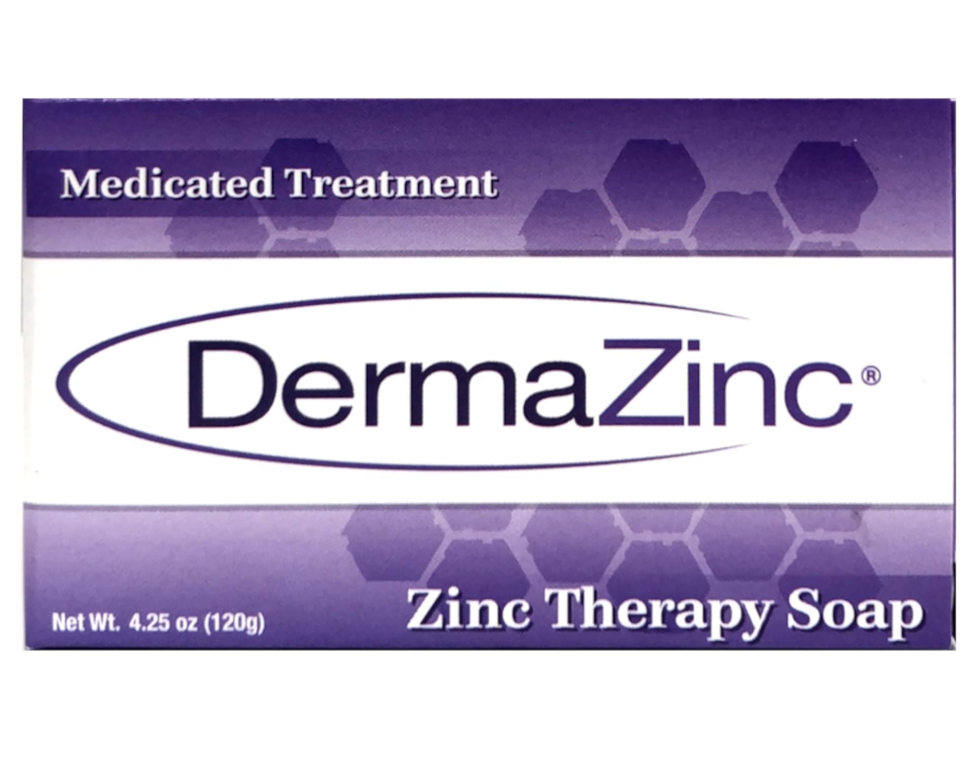 DermaZinc Therapy Soap, Zinc Soap for Skin, Disorder Relief for Psoriasis, Dermatitis, Eczema, and Other Skin Condition Symptoms