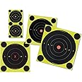 Birchwood Casey Bull's-Eye Reactive Targets - Highly Visible Instant Feedback Self-Adhesive Shooting Targets