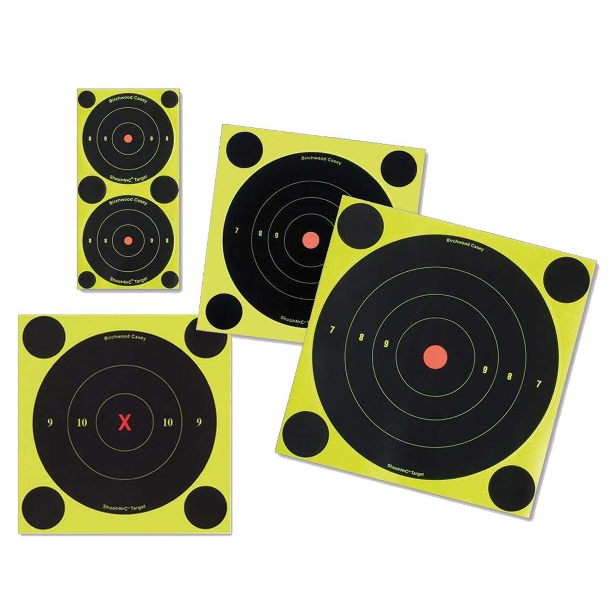 Photo 1 of Birchwood Casey Shoot-N-C 6-Inch Bull's-Eye Target, 12 Targets
