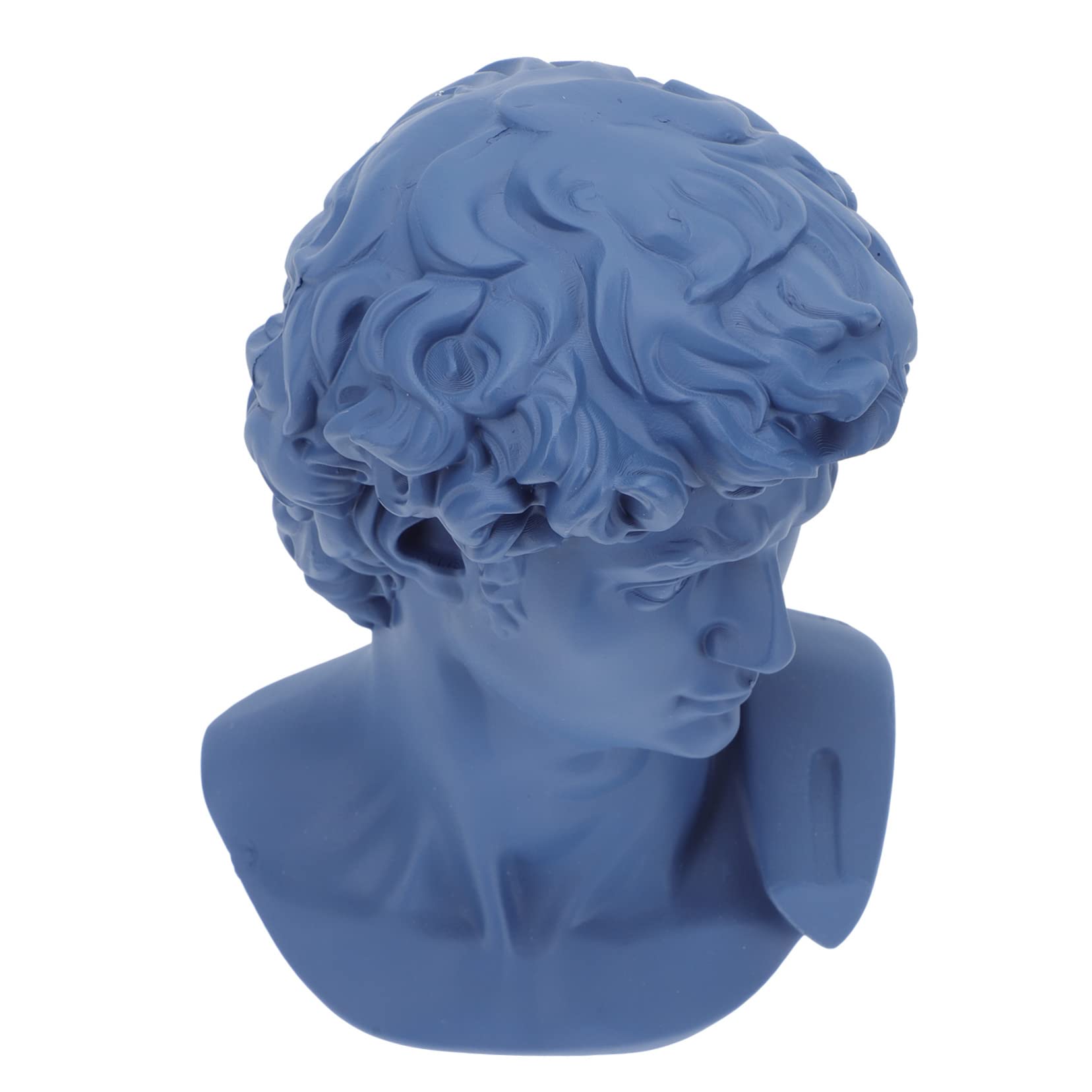 RORPOIR 1Pc David Small Head Resin Sculpture Decorative Home Ornament for Desk and Office Unique Home Decor Craft for Vintage Accents and Artistic Touch