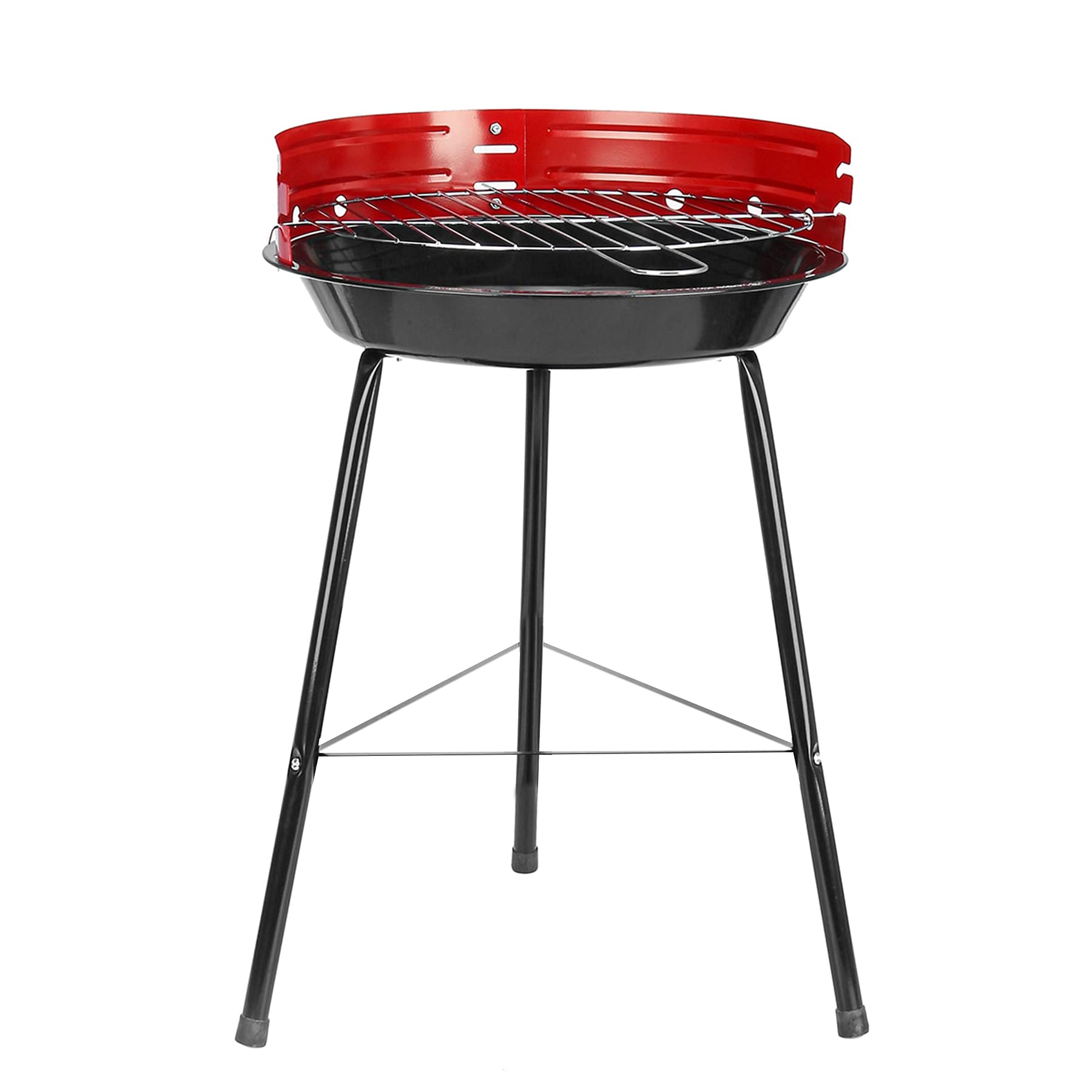 Taimani Portable Round Barbecue Grill- 33 CM Steel
