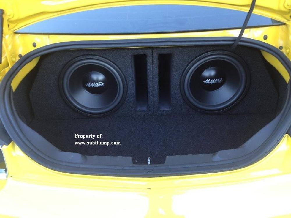 camaro convertible subwoofer box