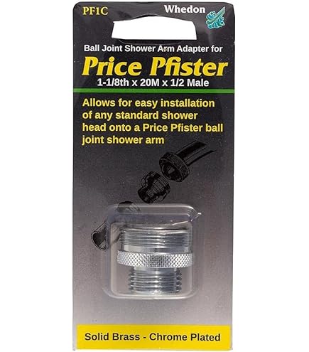 Lasco 1/2-Inch Brass Water Supply Flex Adapter - Lead-Free Pipe Connection For Ballcock Hookups