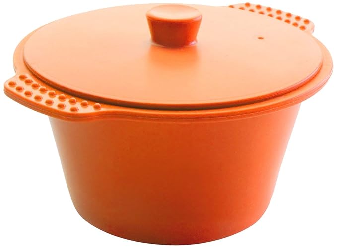 Ibili 871700 Silikonform für Flan, mit Deckel, 1,2 l