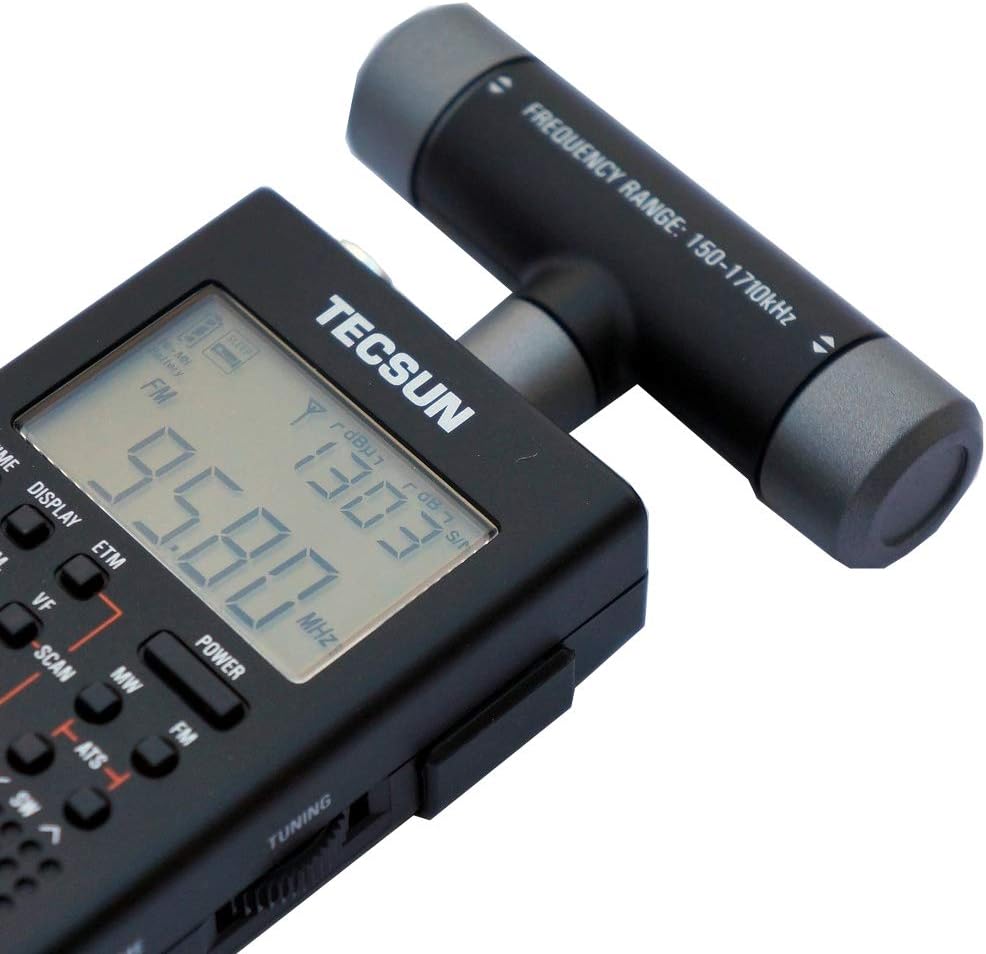 TECSUN Pl-360 Radio Digital PLL Portable Radio FM Stereo/LW/SW/MW DSP Receiver (Black): Home Audio & Theater