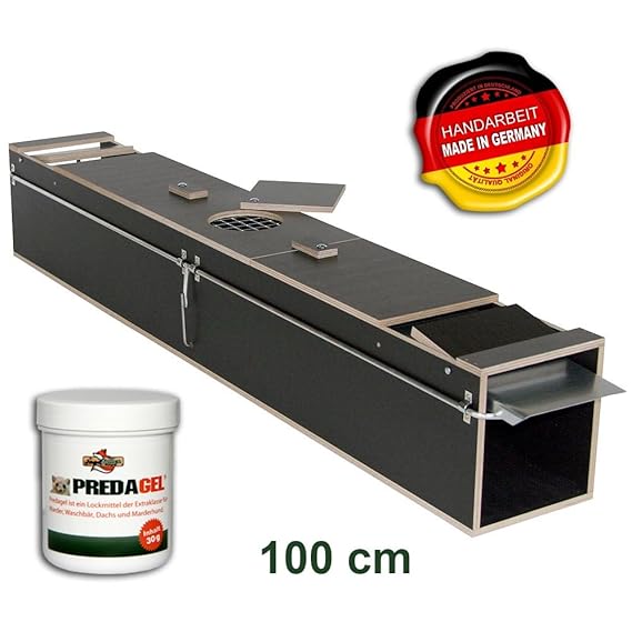 Jagdfallen Steingraf Marderfalle, Marderfalle lebendfalle, Marderfalle lebend, Marderfalle mit Lockmittel, lebend Falle, Lock
