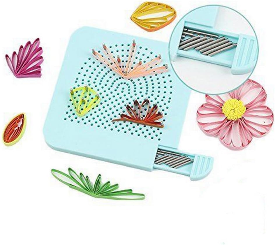 Homeleii Quilling Board with Pins for Paper Crafting Craft