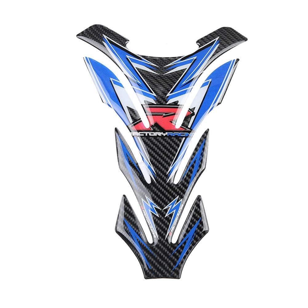 Aramox Carbon Fiber Motorcycle Tank Protector, Fuel Oil Gas Tank Pad Decal Sticker